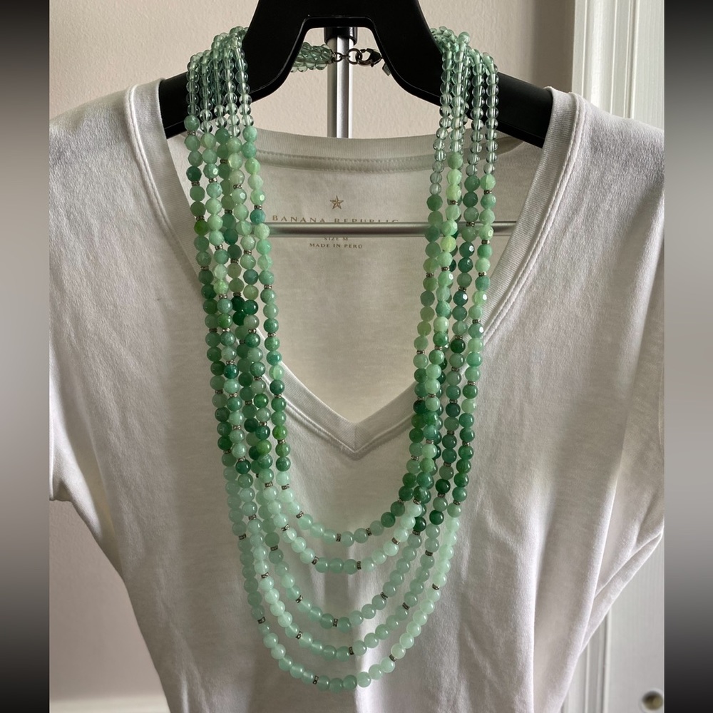 Banana Republic Green Necklace!